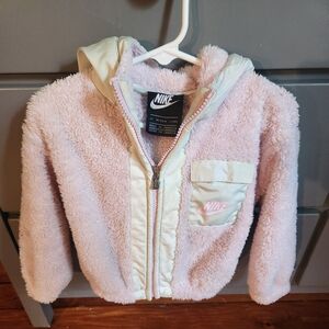 2t Nike blush pink zip up jacket